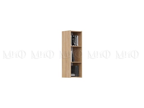 Шкаф-Антресоль Навесной Авангард  МДФ ШН-400 (Ш-400 x В-1400 x Г-478 мм) Дуб Сонома
